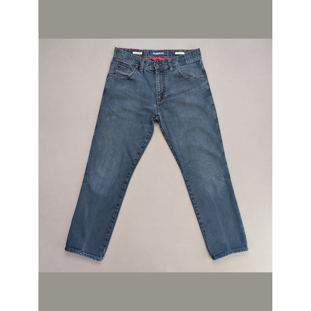 ALBERTO Stone Modern Fit T400 Stretch Jeans 32x29 Blue Denim